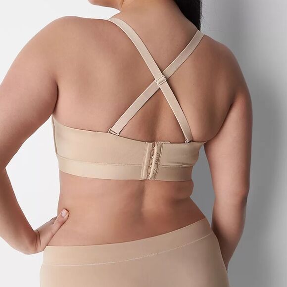 NWT Cacique Comfort Bliss Lightly Lined Multi-Way Strapless Bra 50D - Picture 4 of 12